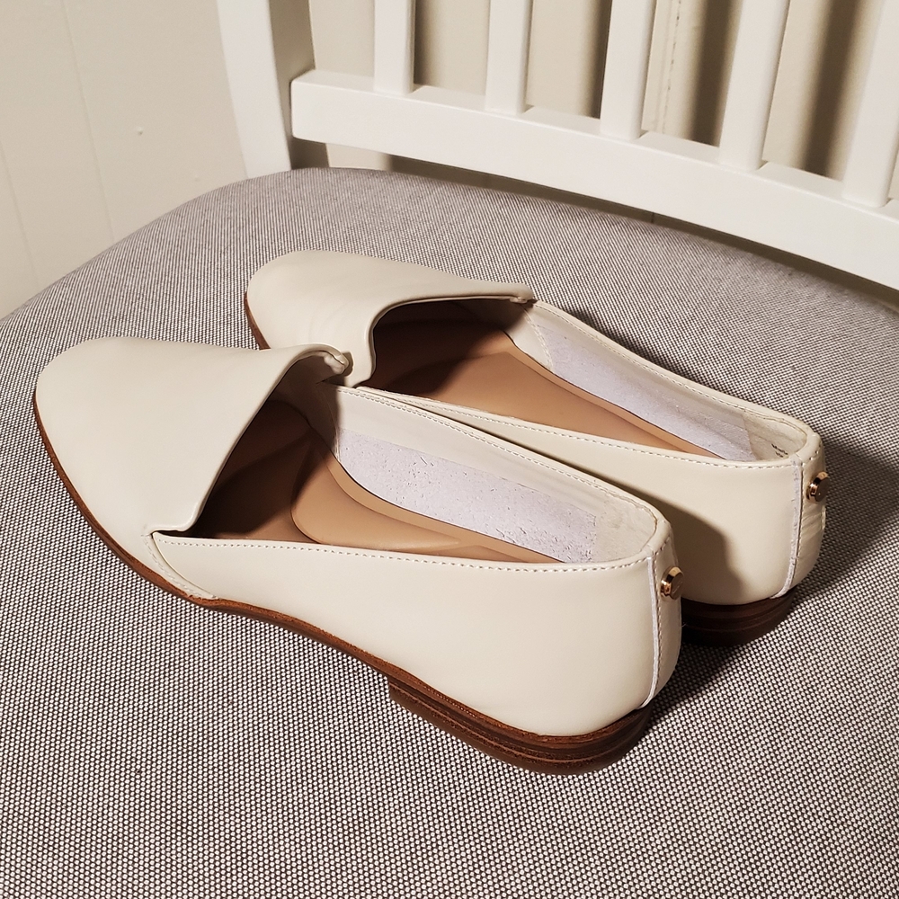 Aldo Cream Women's Leather Loafers